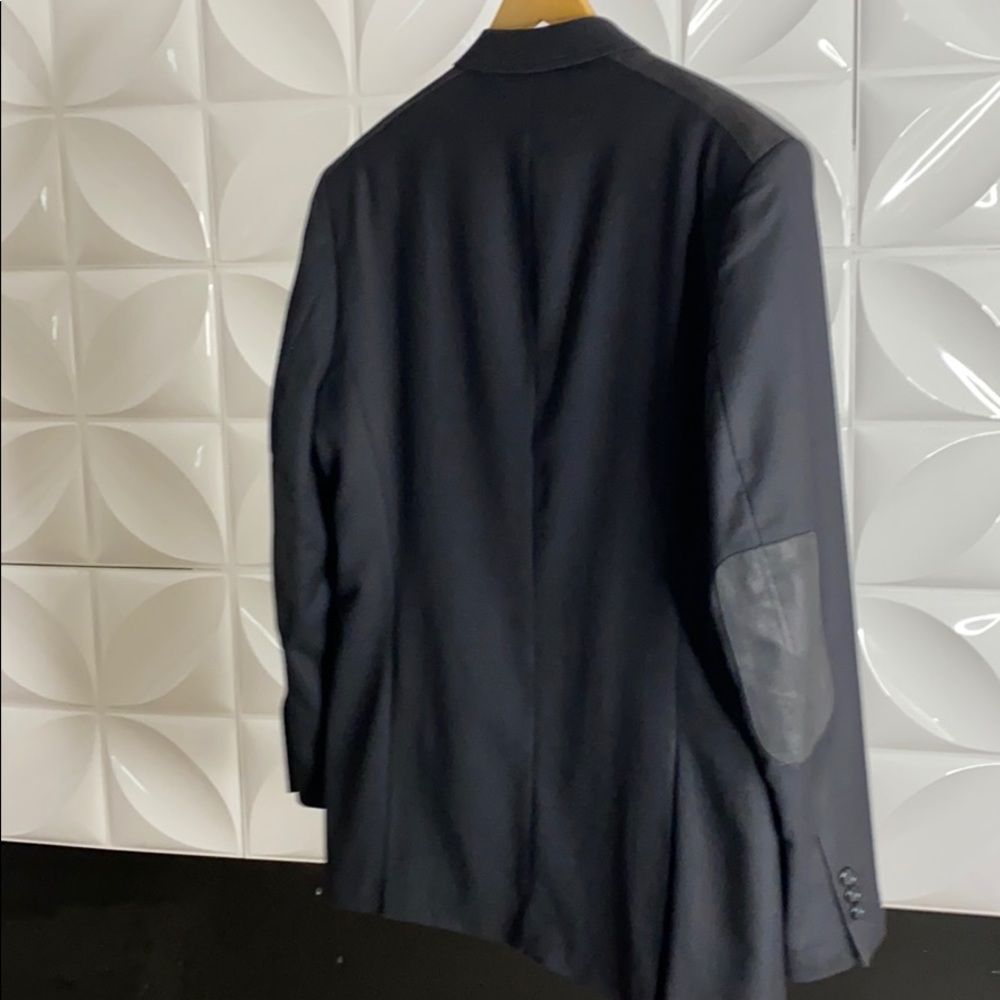 Men’s Wool & Suede Blazer